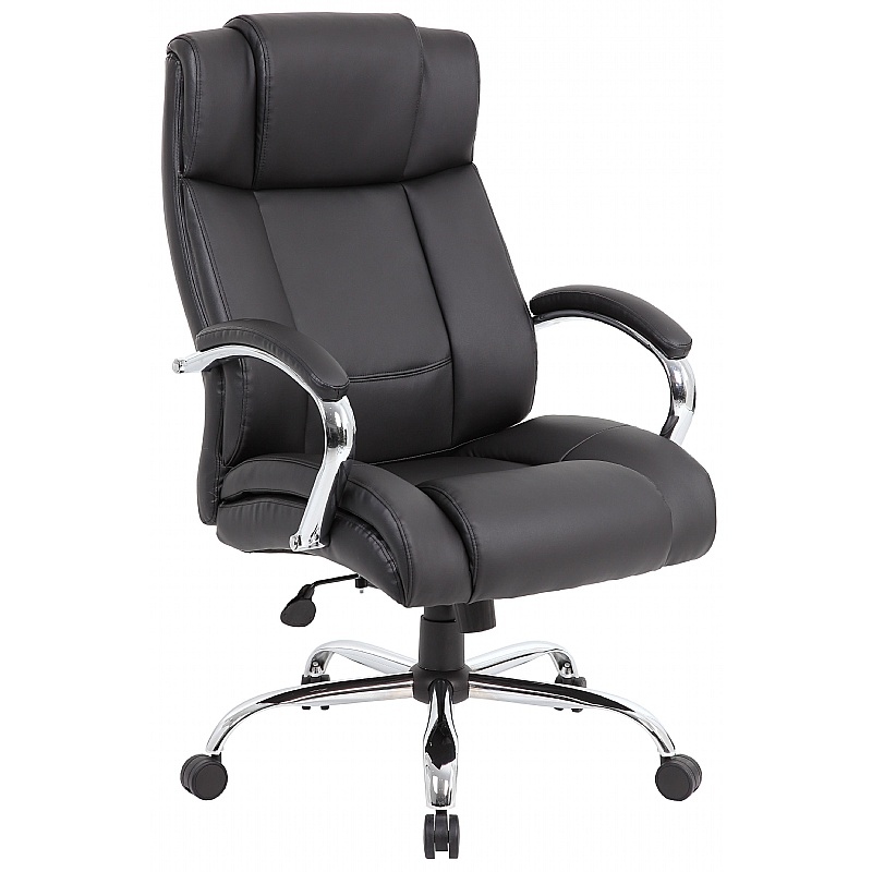 Alpha XL Bariatric 35 Stone 24 Hour Leather Faced Manager Chair