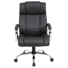 Alpha XL Bariatric 35 Stone 24 Hour Leather Faced Manager Chair